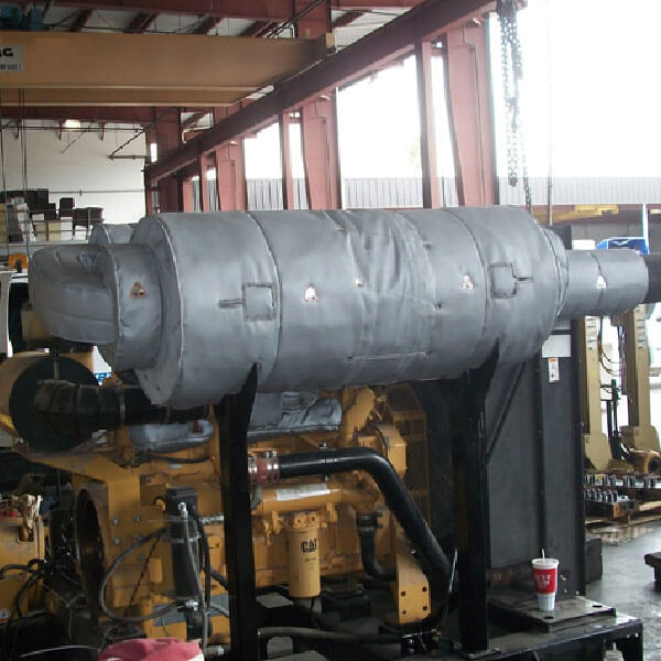 Custom Marine Exhaust Insulation Blankets manfucturers, suppliers and